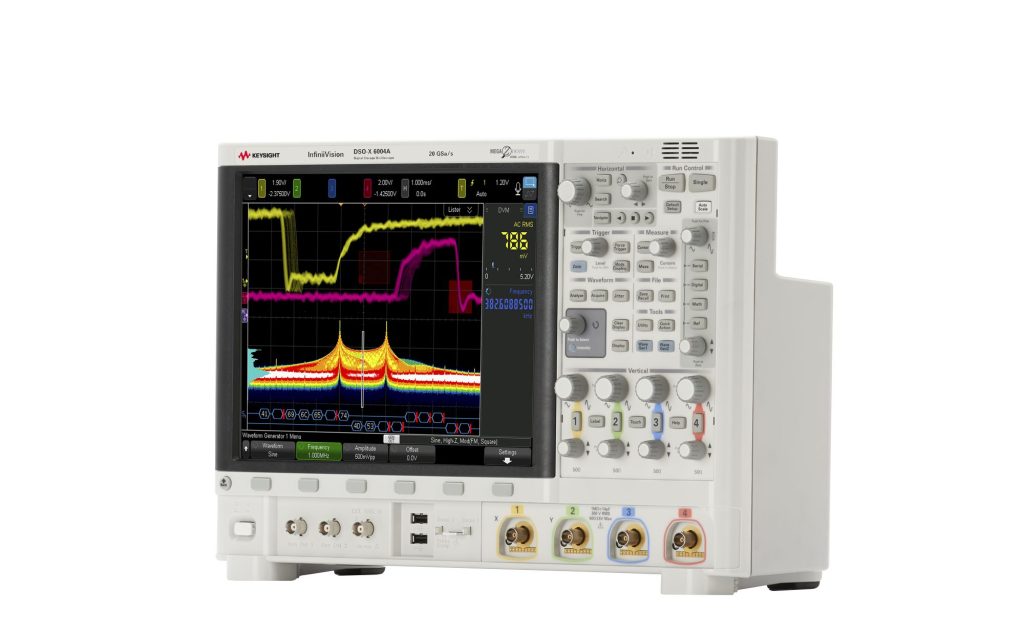 Keysight DSOX6004A 1GHz 示波器_5GSa/s 采样率_4 通道_MegaZoom IV 技术 - 是德科技