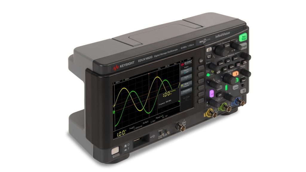 Keysight EDUX1052A 数字示波器 - 教育及基础电子实验专用仪器