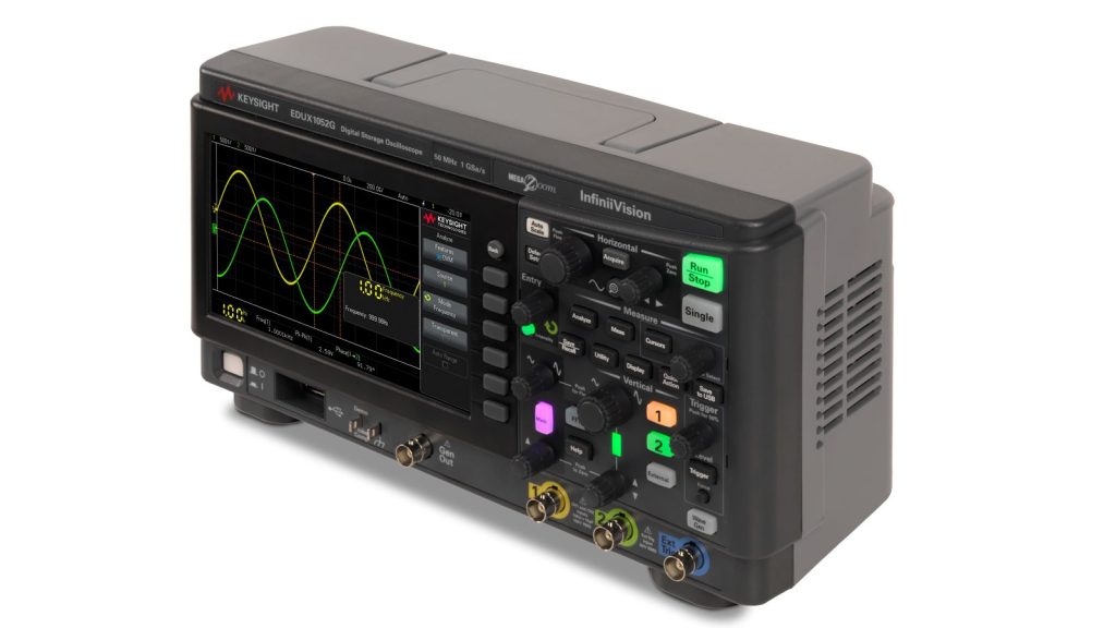 Keysight EDUX1052A 数字示波器 - 教育及基础电子实验专用仪器