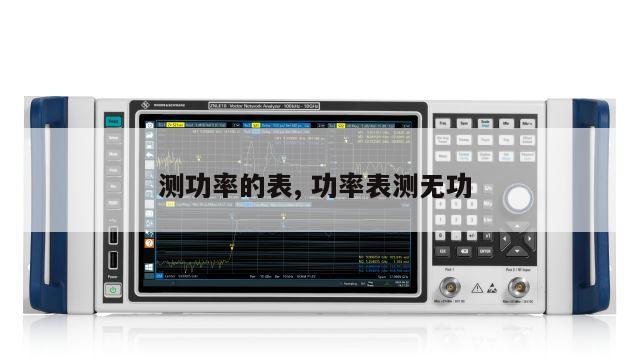 测功率的表, 功率表测无功