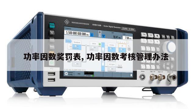 功率因数奖罚表, 功率因数考核管理办法