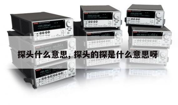 探头什么意思, 探头的探是什么意思呀
