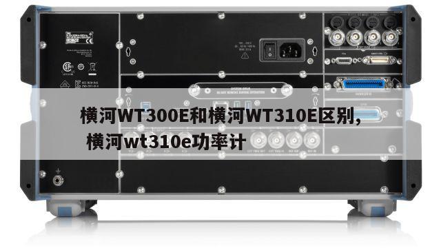 横河WT300E和横河WT310E区别, 横河wt310e功率计 