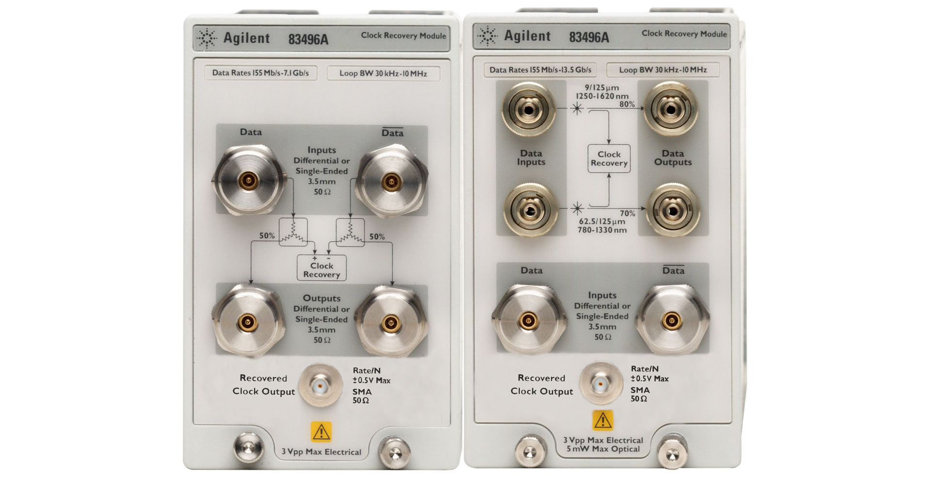 是德科技 Keysight 83496A 光 / 电时钟恢复模块